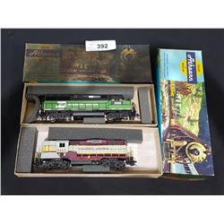 TWO ATHEARN HO SCALE ENGINES