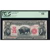 Image 1 : 1901 $10 Bison Legal Tender Note PCGS 58