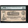 Image 1 : 1862-63 $100 Confederate States of America Note PMG 53EPQ