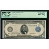 Image 1 : 1914 $5 Large Cleveland Federal Reserve Note PCGS 64PPQ