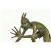 Image 2 : Satyr Chasing Nymph Bronze Sculpture