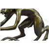 Image 8 : Satyr Chasing Nymph Bronze Sculpture