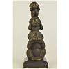 Image 1 : Three wise Monkey Bronze Sculpture on Marble Base Figurine