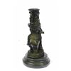 Image 8 : Elegant Elephant Candle Holder Bronze Sculpture