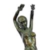 Image 2 : Dancer Bronze Sculpture on Marble Base Statue