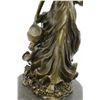 Image 4 : Souther Girl In Garden Bronze Statue