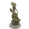 Image 8 : Souther Girl In Garden Bronze Statue
