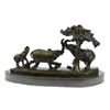 Image 7 : African Safari Elephant Bronze Statue