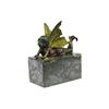 Image 5 : Art Deco Angel Cherub Gild Bronze Statue