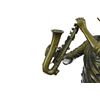 Image 3 : Trumpet Player Jazz Musician Bronze Statue