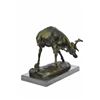 Image 8 : Buck Stag Bronze Sculpture