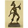 Image 1 : Dancer Bronze Statue on Marble Base Sculpture