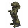 Image 5 : Pup Hush Puppy Dog Bronze Sculpture