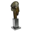 Image 8 : Head of Caryatid Modern Bronze Figure