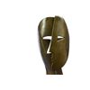 Image 2 : Depicting Two Faces Mask Modern Bronze Sculpture