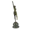 Image 8 : Exotic Dancer Bronze sculpture on Marble base Figurine