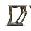 Image 3 : Horse Bronze Statue on Marble Base Figure