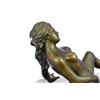 Image 3 : Provocative Nude Seductress Bronze Sculpture