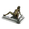 Image 5 : Provocative Nude Seductress Bronze Sculpture