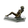 Image 6 : Provocative Nude Seductress Bronze Sculpture