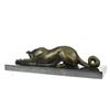 Image 8 : Loving Greyhound Dog Bronze Sculpture
