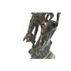 Image 3 : Native Indian Chief Riding Horse on a Rock Bronze Sculpture