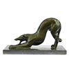 Image 1 : Greyhound Racing Dog Bronze Sculpture