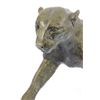 Image 2 : Animal Edition Leopard Bronze Sculpture