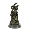 Image 1 : Bologna Zeus With Nymphs Eagle Bronze Sculpture