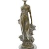 Image 2 : Roman Lady Bronze Statue