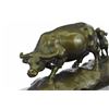 Image 2 : Bull With Calf Bronze Sculpture