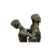 Image 2 : Gay Men Wrestling Statue on Marble Base Figurine