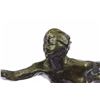 Image 2 : Dancer Arabesque Bronze Statue on Marble Base Sculpture