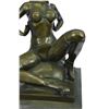 Image 3 : Erotic Nude Woman Bronze Statue