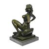Image 6 : Erotic Nude Woman Bronze Statue