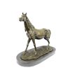 Image 6 : Stallion Racing Horse Trophy Bronze Sculpture