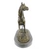 Image 7 : Stallion Racing Horse Trophy Bronze Sculpture
