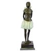 Image 1 : Ballerina Homage to Edgar Degas Bronze Sculpture