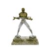 Image 1 : Fitness Model Muscular Man Flexing Bronze Sculpture