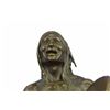 Image 2 : Native American Chanting Bronze Sculpture