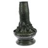 Image 8 : Handmade Old Handwork Bronze Frog Vase Figure