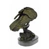 Image 8 : Milo American Eagle on a Tree Branch Bronze Marble Sculpture