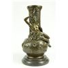 Image 6 : Nude Man Bronze Vase Sculpture
