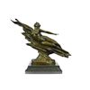 Image 1 : Wave Erotic Nymph Bronze Sculpture