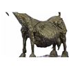Image 4 : Stunning Farm Animal Goat Bronze Sculpture on Marble Base Statue