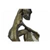 Image 2 : Fan Dancer Bronze Sculpture on Marble Base State