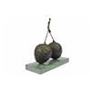 Image 8 : Strawberry and Walking Man Bronze Sculpture