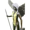Image 2 : Viking Warrior Bronze Statue on Marble Base Sculpture