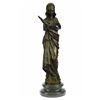 Image 1 : Fortuna Roman Goddess of Luck Lady Tykhe Bronze Statue
