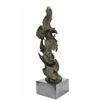 Image 6 : Two Fighting Eagles Wildlife Bronze Sculpture